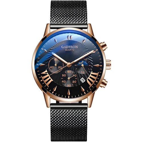 Oem Ura GA-25988 - Črna / Zlato Roza Slike