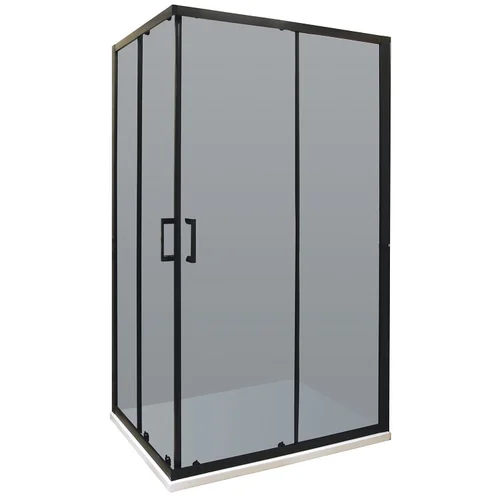 AQUAART Kutna tuš kabina Black (D x Š x V: 90 x 120 x 195 cm, Debljina: 6 mm, Crne boje) AQUAART Kutna tuš kabina Black (D x Š x V: 90 x 120 x 195 cm, Debljina: 6 mm, Crne boje)