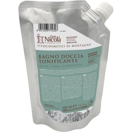 Dott.Nicola Farmacista Gel za tuširanje med, timijan in ognjič - 500 ml Cene
