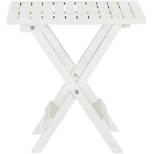 Bistro stol &amp;Oslash; 46 x 47 cm od masivnog bagremovog drva Slike