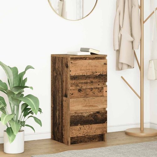  Komoda staro drvo 37,5x35x76 cm od konstruiranog drva Cijene