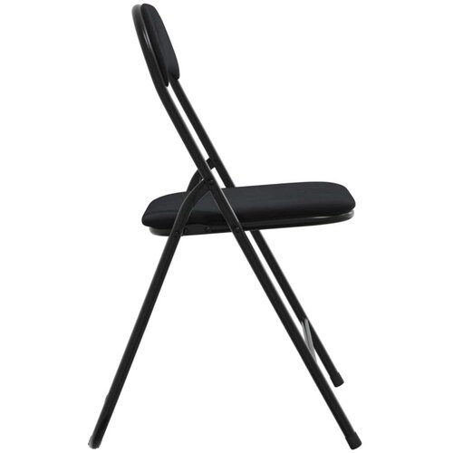  Sklopiva stolica 2 pcs Crna 48 x 44 x 78 cm Bar&amp;scaron;un - 2 Slike