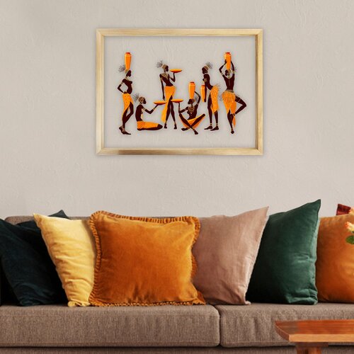 Wallity CAM133113323 multicolor decorative framed painting Cene