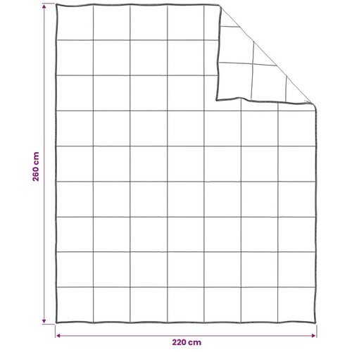  Set deka 2 kom. 260 x 220 cm 250 gsm Prirodni kapok Bež - 260 x 220 cm 60 x 60 cm Cene