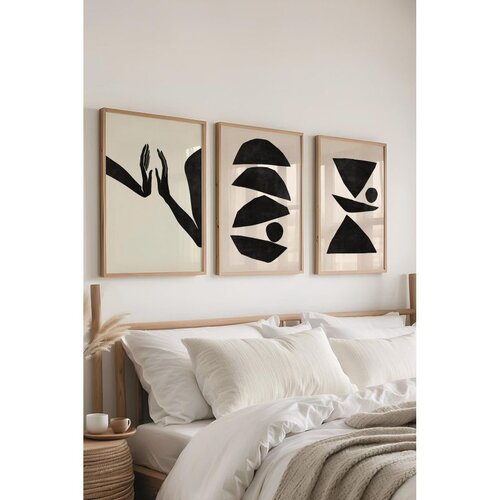 WALLXPERT &Ccedil;-300573 - 5070 multicolor dekorativni set slika (3 komada) Cene