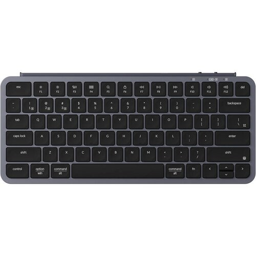 KEYCHRON B1 Pro 2.4G ultra tanka bežična tipkovnica, siva Slike