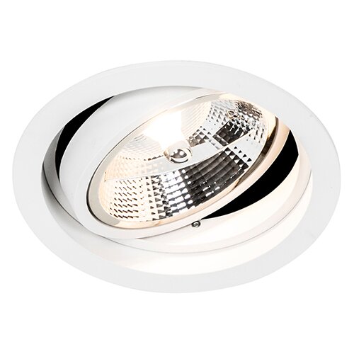 QAZQA Smart Ronde inbouwspot wit verstelbaar incl. Wifi GU10 111m - Chuck 111 Cene