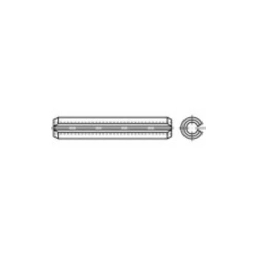 Toolcraft stezni tuljci (&amp;Oslash; x D) 12 mm x 55 mm čelik za opruge 25 St. Slike