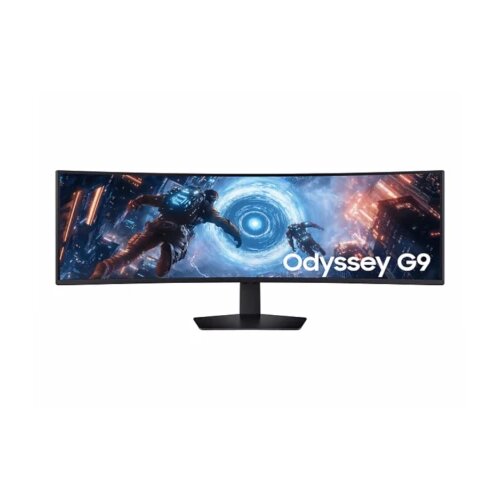 Samsung monitor LS49DG910SUXEN 49&amp;quot;/VA,zakrivljen,32:9/5120x1440/144Hz/1msGTG/HDMI,DP/freesync/crna Slike