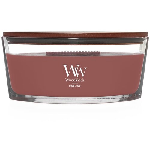 WoodWick Rouge Oud mirisna svijeća s drvenim fitiljem 453.6 g Cijene