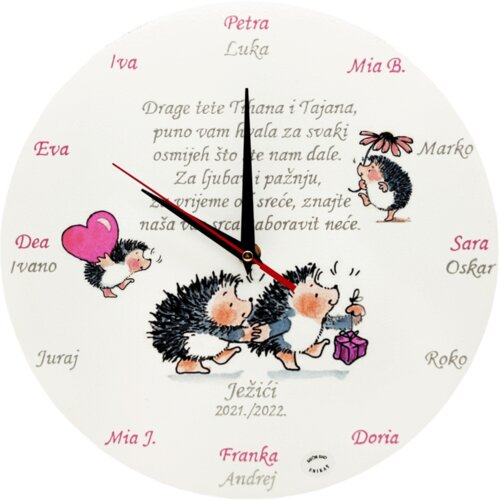  Stenska ura Darilo za vzgojiteljice v vrtcu! &Scaron;1798 Cene