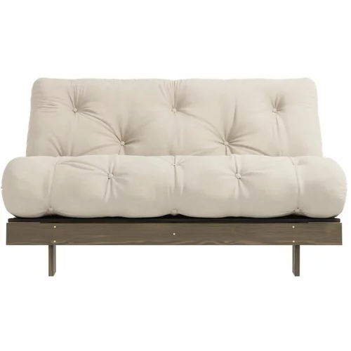 Karup Design Bež/krem sklopiva sofa 140 cm Roots –