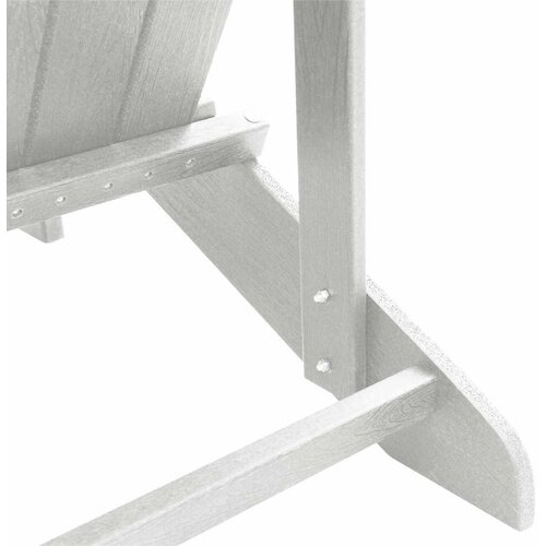  Adirondack stolica Bijelo 82 x 74 x 92 cm HDPE Slike