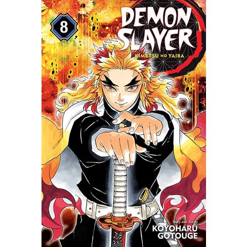 VIZ Media Koyoharu Gotouge - Demon Slayer: Kimetsu No Yaiba, Vol. 8: The Strength Of The Hashira Cene