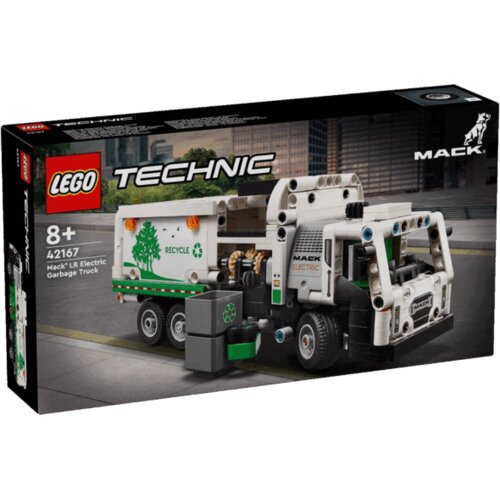 Lego Mack LR električni smetljarski kamion, Technic &amp;ndash; Mack LR električni smetljarko Slike