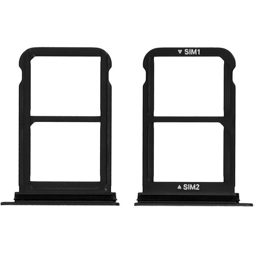 AVIZAR Nadomestni pladenj za dvojno kartico Nano SIM - crn str. Huawei P20 Pro, (20886333) Slike