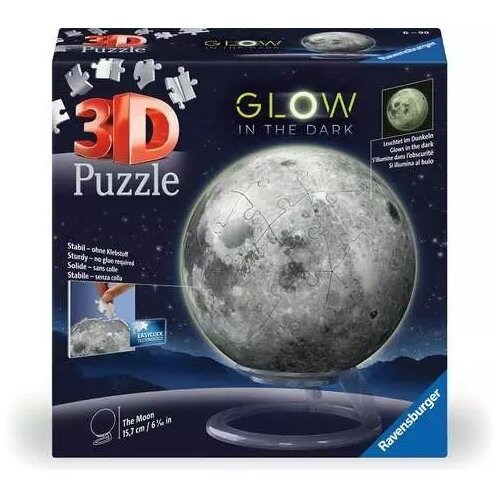 Ravensburger 3D puzzle - Mesec/ Glow in the dark - 72 dela Cene