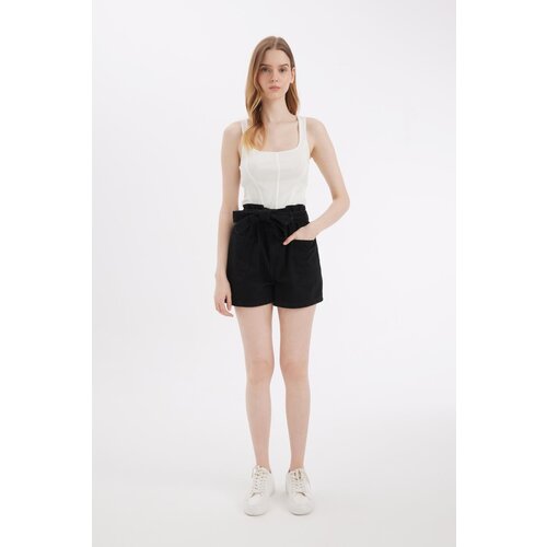 Defacto Paperbag High Waist Jean Shorts Slike