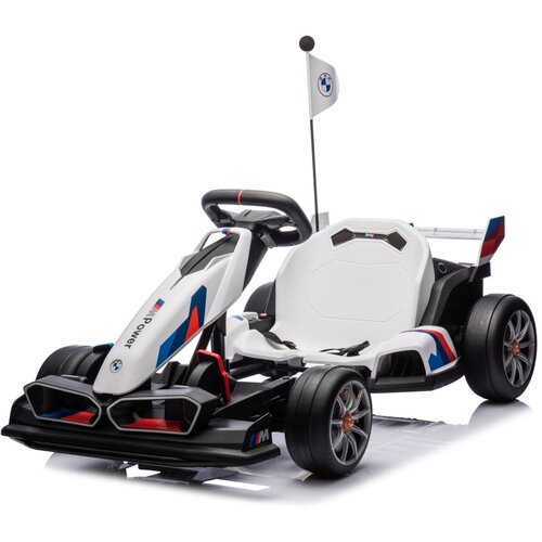  Licencirani Go-kart na akumulator s funkcijom drifta - bijeli Cijene