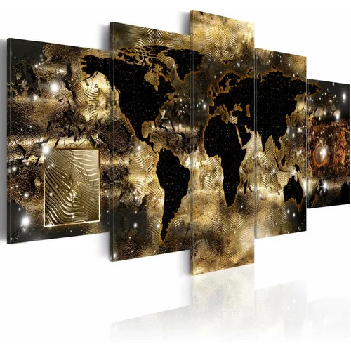  Slika - Continents of bronze 100x50