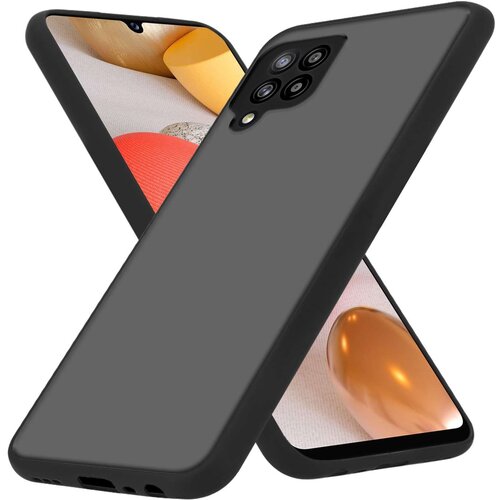 Cadorabo Samsung Galaxy A42 4G in matirana črna barva - Hibridni za&scaron;čitni ovitek s TPU silikonom v notranjosti in matirano plastično zadnjo stranjo, (20860598) Cene