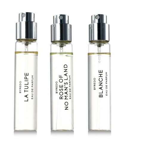 BYREDO La S&amp;eacute;lection Florale set: EDP Blanche 12 ml + EDP La Tulipe 12 ml + EDP Rose of No Man&amp;#039;s Land 12 ml za ženske Slike