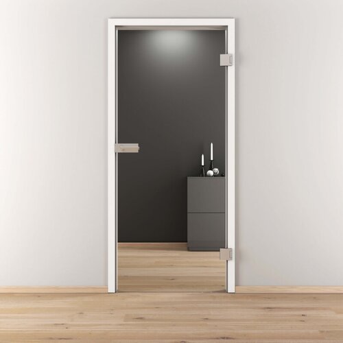 DIAMOND DOORS Podboj za steklena vrata Diamond Doors (850 x 2000 x 100, bela, desna) Slike