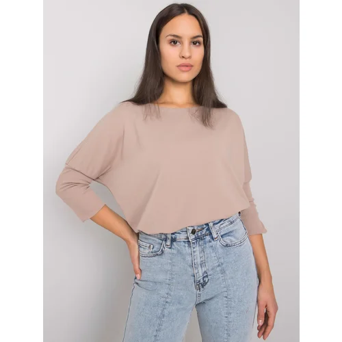 BASIC Feel Good Blouse-RV-BZ-7362.19-dark beige