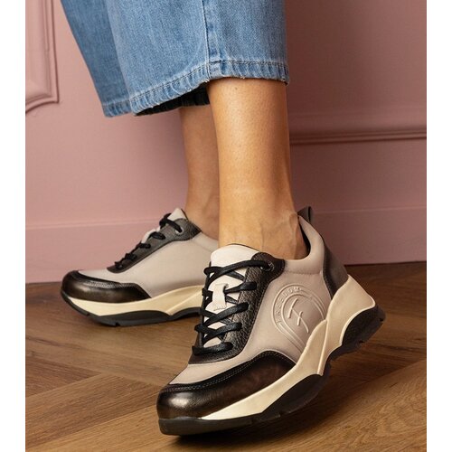 Gemre Gray women's sports sneakers Wener Cene