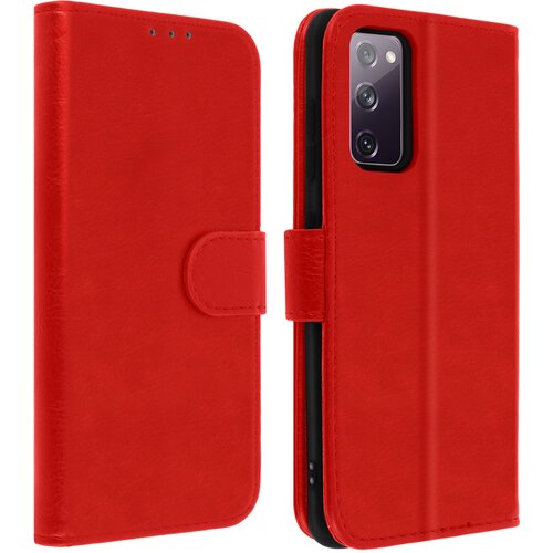 AVIZAR Folio Case Samsung Galaxy S20 FE z držalom za kartico - rdeca, (20617079) Cene