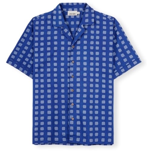 IMAGO Srajce z dolgimi rokavi Quartz Shirt - Blue Modra Cene