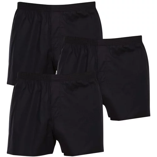 Nedeto 3PACK men's shorts dark blue (3NDTT002)