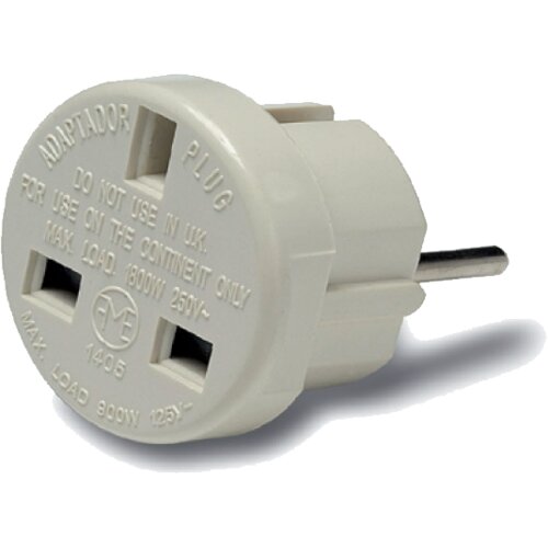 Famatel Strujni adapter Euro/UK -1405, Bijeli Slike