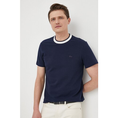 Lacoste Kratka majica mo&amp;scaron;ki, mornarsko modra barva Slike