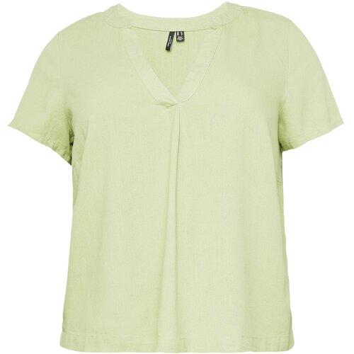 Vero Moda Curve Majica &amp;#039;MYMILO&amp;#039; pastelno zelena Slike