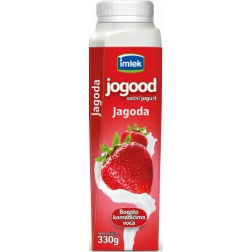 Imlek jogood voćni jogurt jagoda 330g Slike