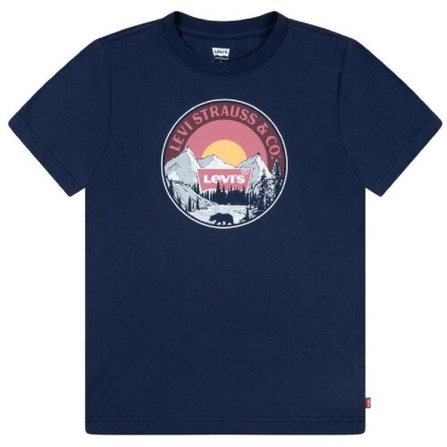 Levi's Majice s kratkimi rokavi - Modra Cene