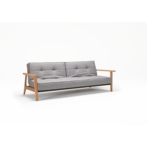 Innovation living Kau SPLITBACK SOFA BED s rukonaslonima -Svjetlo plava Slike