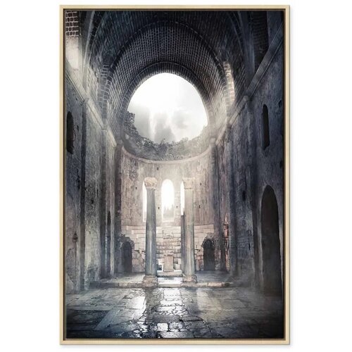  Slika - Chamber of Secrets (1 Part) Vertical 60x90 U prirodnom drvenom okviru Slike