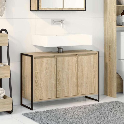  Kupaonski ormar Sonoma 90 x 30 x 60 cm Konstruirano drvo Cijene