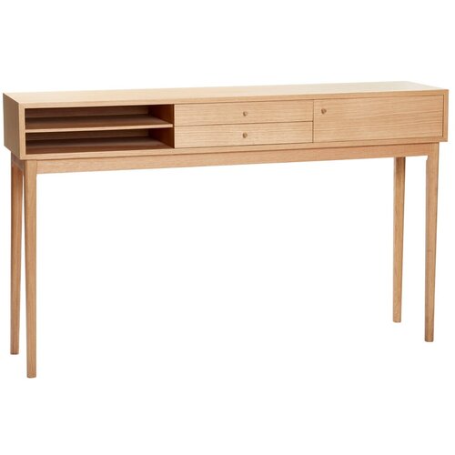 Hübsch Pisalna miza iz hrastovega dekorja 37x145 cm Collect - Hübsch Cene