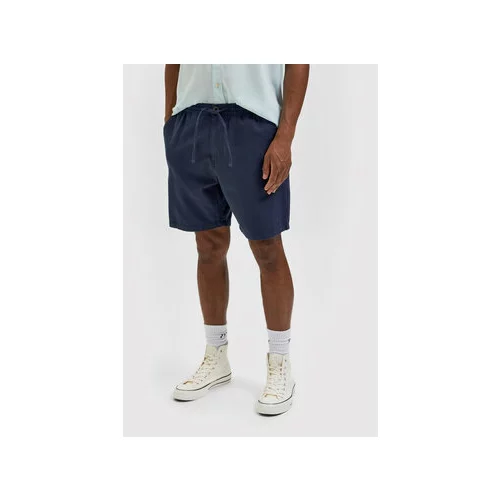 Selected Homme Kratke hlače iz tkanine Newton 16083582 Mornarsko modra Comfortable Fit