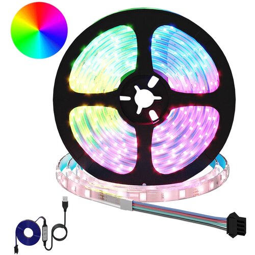  LED traka 2 pcs Crna i prozirna 5100 mm Bakar i plastika Cijene
