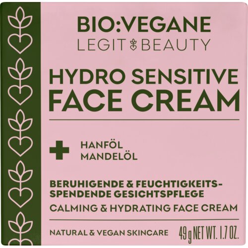 BIO:VÉGANE Legit Beauty Hydro Sensitive Face Cream - 49 g Cijene