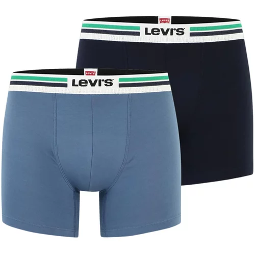 Levi's Bokserice mornarsko plava / svijetloplava / travnato zelena / bijela