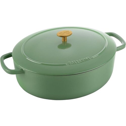 Ballarini BELLAMONTE OVAL CAST IRON POT 75003-574-0 - 5.5 LTR GREEN Cijene