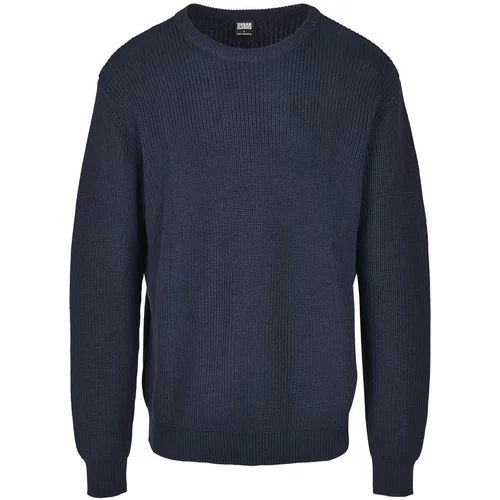 UC Men Cardigan Stitch Easternavy Sweater