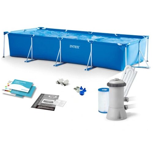 Intex bazen metalni okrvir 4.5X2.2X0.84 m RECTANGULAR FRAME Cijene
