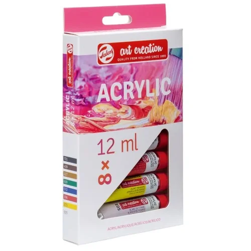 Royal Talens Akrilne boje Art Creation - set 8 x 12 ml (Set akrilnih boja Talens art)