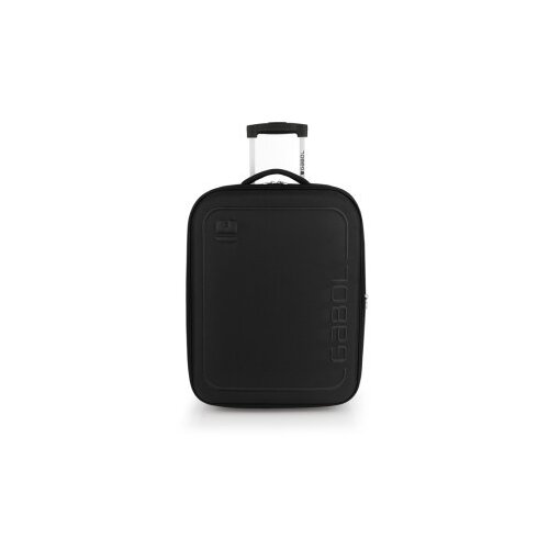 Gabol kofer mali (kabinski) 40x55x23/27 cm polyester 45,9/53l-2,5 kg 2 točka Orbit crna ( 16KG123221B ) Slike